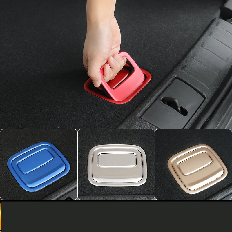 

Trunk Door Handle Decorated Frame Cover For Jeep Compass Renegade 2017 AAA259