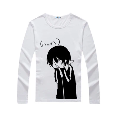 [Сток] аниме Noragami Yato печатных Косплей Футболка S-XXL летний пуловер Топ Тройник унисекс - Цвет: As pic