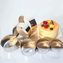 Fantastic Kitchen 6 Size Cookie Biscuit Cutter Mold Dough Cutters for Baking stainless steel Geometric Fondant Cutter Mold