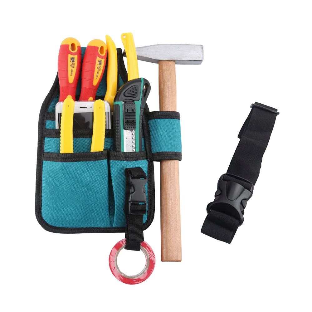 

Durable Electrician Oxford Cloth Hardware Repair Tools Waist Hanging Storage Toolkit Woodworking Carpenter Organizer Tool Bag