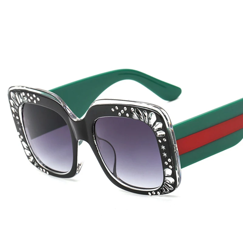 Kopen PAWXFB 2018 Nieuwe Italië Merk Designer Vierkante Zonnebril Vrouwen Mode Zonnebril Vrouwelijke Luxe Rijden Eyewear Lentes de sol