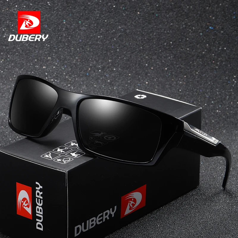 

DUBERY Brand Design Polarized Sunglasses Men Driving Shades Male Retro Sun Glasses For Men Summer Mirror Fashion UV400 Oculos