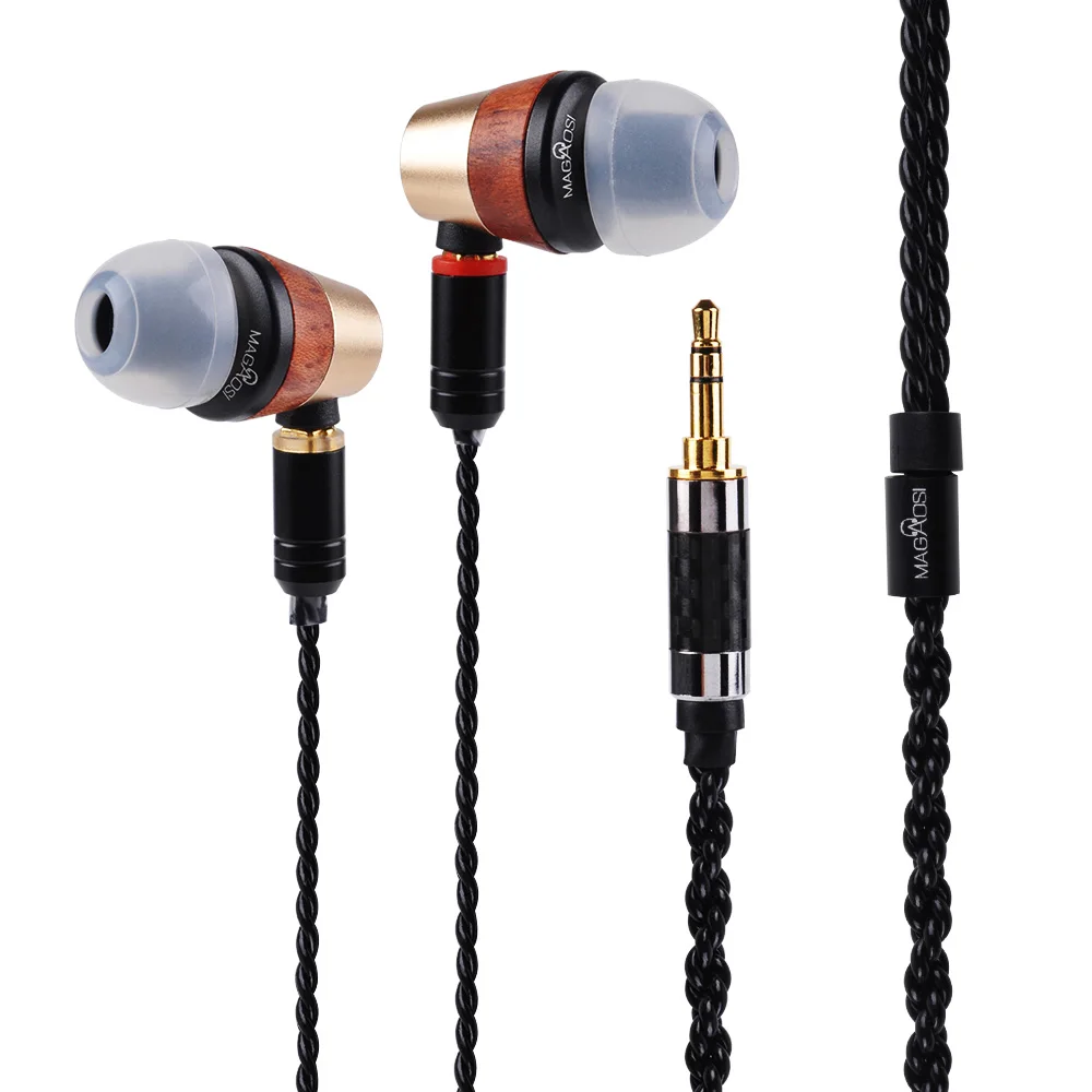 

AK NEW Magaosi BK50 Hybrid in Ear Earphone with MMCX Cable Balance Armature With Dynamic HIFI 1DD+1BA Headplug Earbud For xiaomi