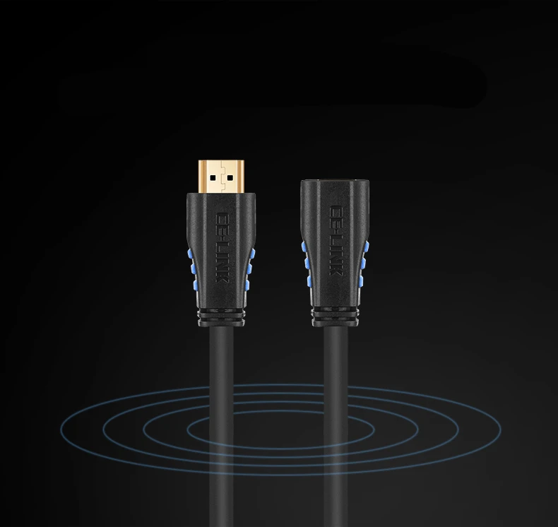 Hi-Fi hi-end hiend HYWL005 4N OFC HDMI 2,0 стандартный штекер для мужчин и женщин 24K позолоченный штекер высокого качества HDMI кабель