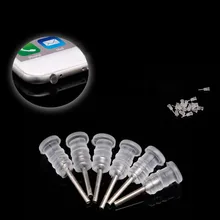 Новинка 100 шт. 3,5 мм противопылевые наушники заглушка для iPhone 5S 6 6 S 7 Plus Горячая