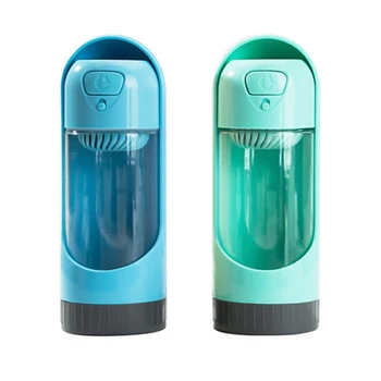 

Portable Pet Dog Puppy Water Bottle Outdoor Travel Drinking Feeder 300m Dog Water Bottle Drinking Water Cup Outdoor Water Feeder