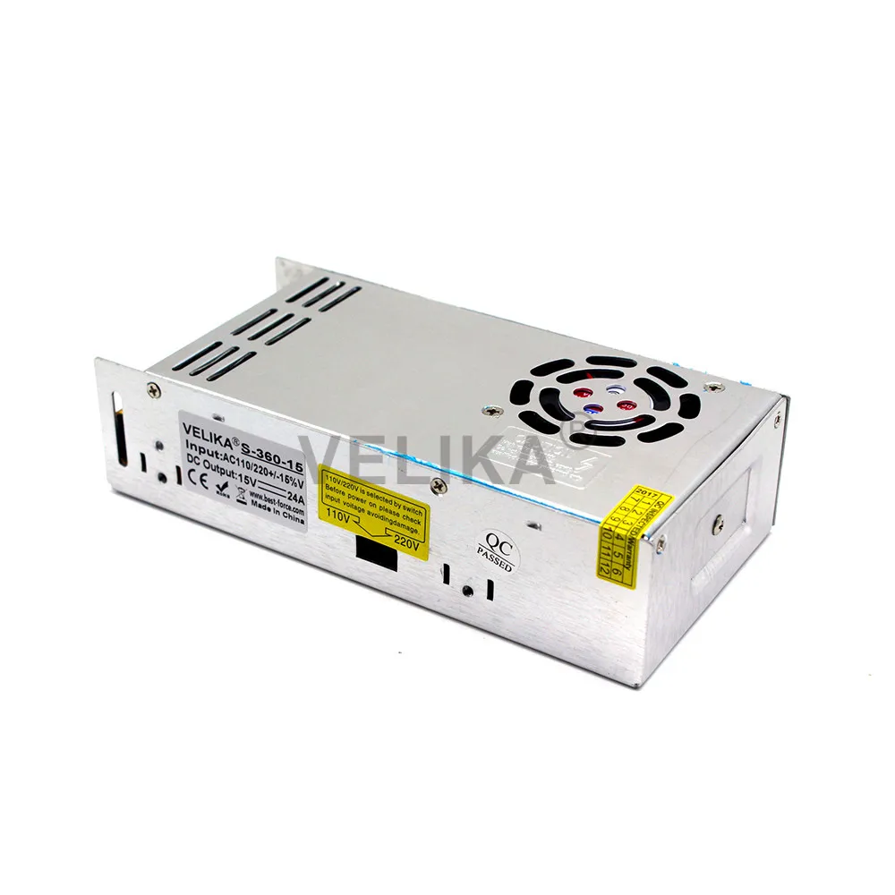 Источник питания для светодиодных лент с ЧПУ 15 В 24 а 360 Вт|ac-dc 15v|variable dc power supplyvariable |