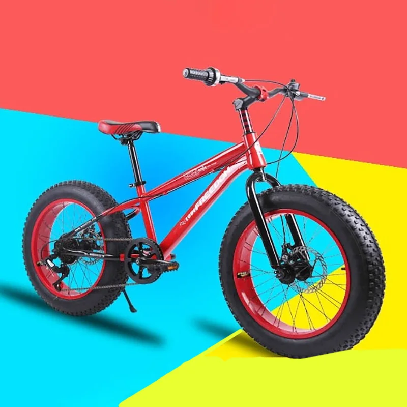 Горный велосипед высокоуглеродистой стали Рама 20 дюймов двойной дисковый тормоз системы складной портативный велосипед - Цвет: RED