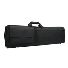 100CM Long Heavy Duty Tactical Gun Slip Bevel Carry Bag Rifle Case Shoulder Backpack Pouch Outdoor