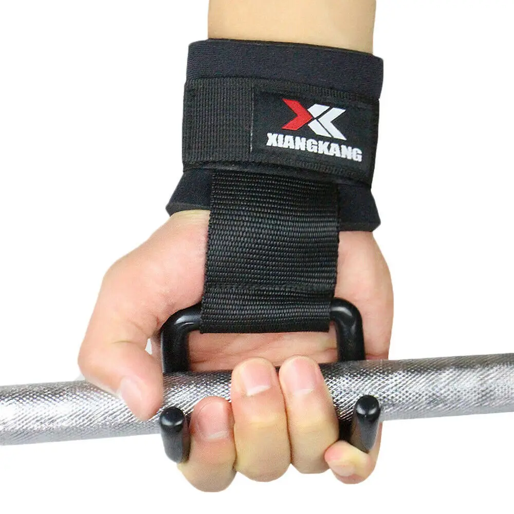 

2019 Men Women Sports Weight Lifting Glove Fitness Bodybuilding Fitness Wrist Wrap Gym Training Bandage Brace Gear 1PC
