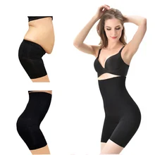 Бесшовные Брюки для женщин с высокой талией для коррекции фигуры, штаны для похудения, тренажер для талии, послеродовой корсет, нижнее белье для коррекции талии