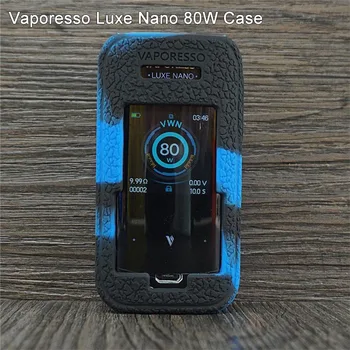 

2pcs Texture Silicone Cover case skin for Vaporesso Luxe Nano TC Kit Box Mod Silicon Sleeve Wrap shell gel