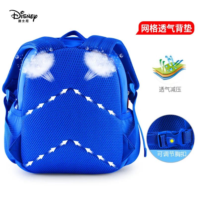 Новый водонепроницаемый рюкзак для школы Disney Bland ультралегкие детские сумки с