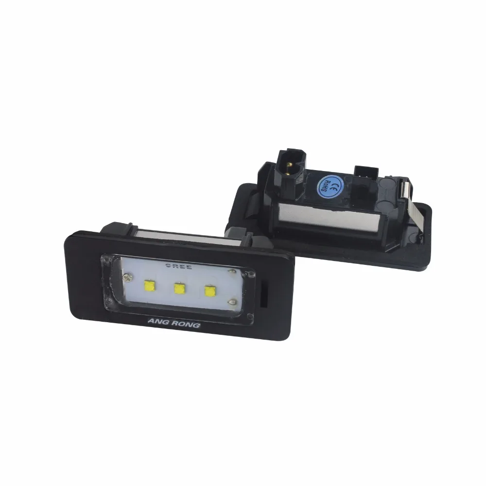 Светодиодный светильник ANGRONG 2x Canbus для номерного знака BMW E82 F22 E90 E91 E92 E39 M5 E61 E60 F10 F11