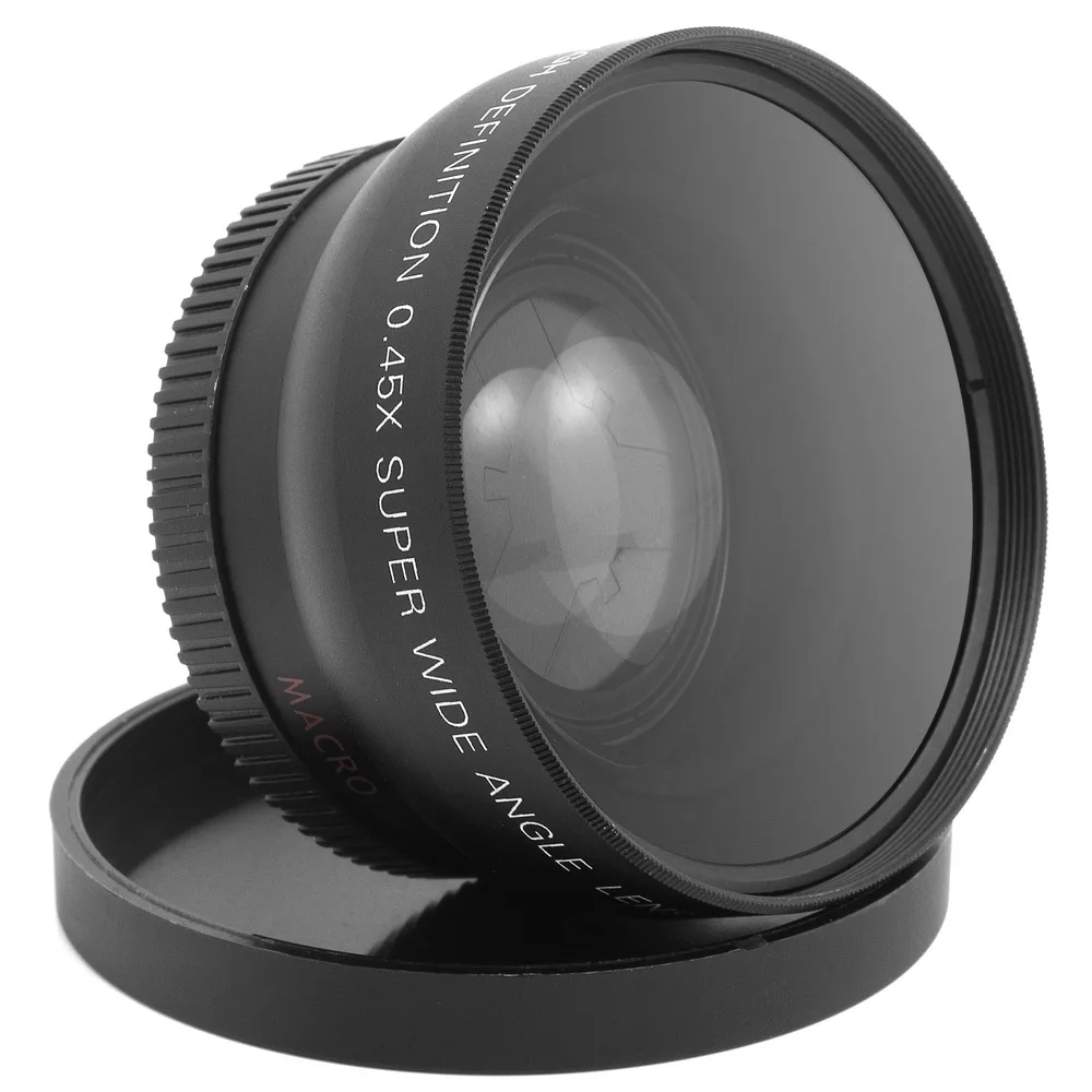 52mm 0.45x Wide Angle Macro Lens for Nikon D3200 D3100 D5200 D5100