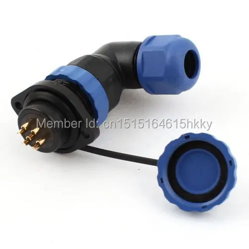 

SD20 20mm 7 Pin 7P Flange Waterproof Aviation Connector Plug Socket Elbow IP68