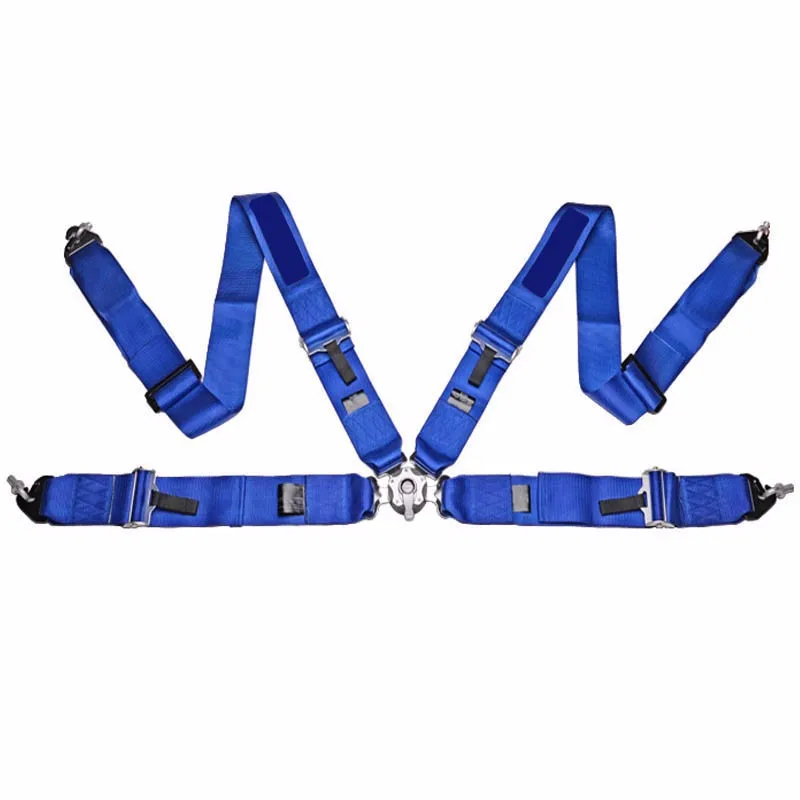 New-1-Seat-3-4-Point-Camlock-Racing-Seat-Belts-Safety-Harness-color-Red-Blue-Black(1)