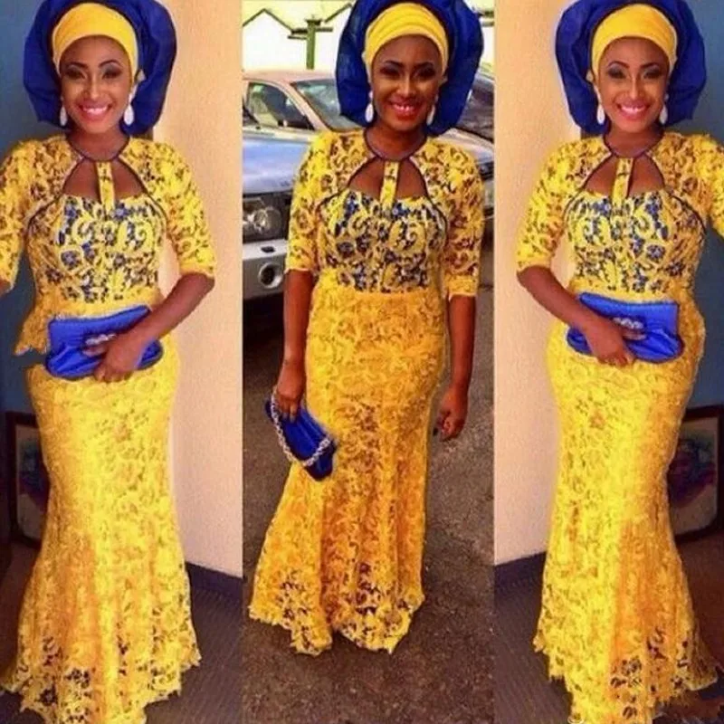 

African Evening Dresses abiye gece elbisesi Half Sleeves Gold Jacket Formal Dress 2 Pieces Party Evening Wear vestido de festa