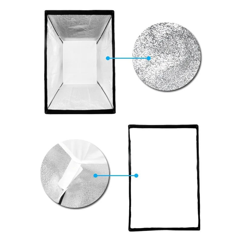 Godox Studio Flash Accessories Rectangular  SoftBox Bowen Mount BW-6090cm (11)