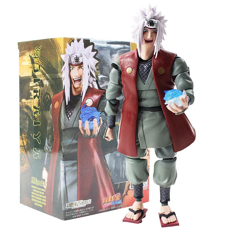 Цена СВЧ S. H. Figuarts Наруто Джирайя фигурку ПВХ Наруто куклы Коллекционная модель игрушки