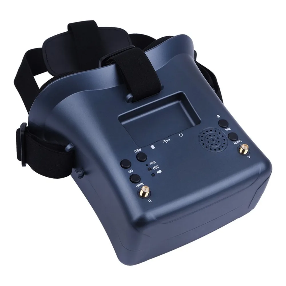 OCDAY RC высокое качество LS 008D 5 8G FPV Googles 40CH с батареей 2000mA DVR разнообразие для