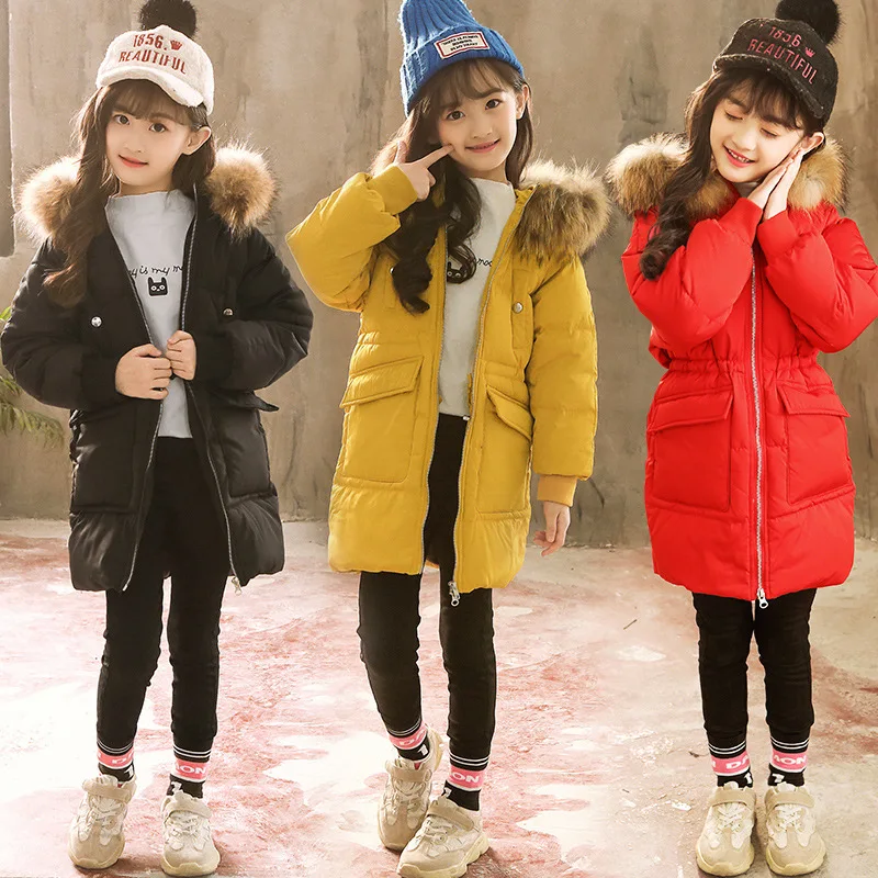 

Winter Jackets Girls Coats For 3 4 5 6 7 8 9 10 11 12 Y Toddler Kids Warm Coatume New Russian Winter Thick Warm Cotton Snowsuit