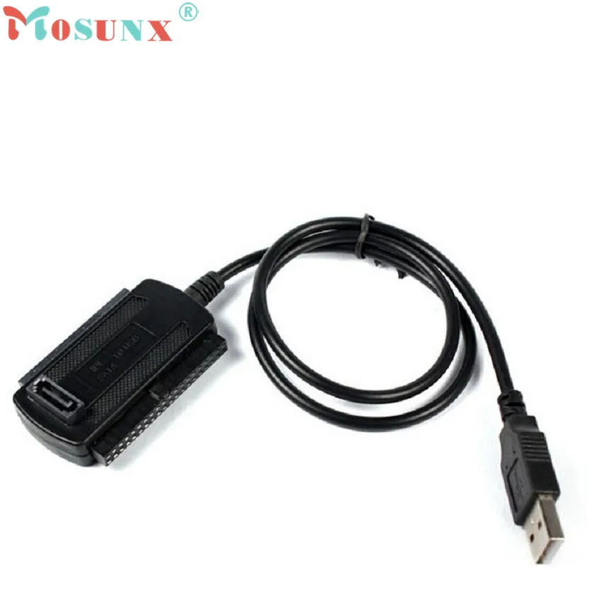 

Adroit New USB 2.0 to IDE SATA Converter Adapter Cable for 2.5 3.5 Hard Drive Disk HDD MAR27 drop shipping