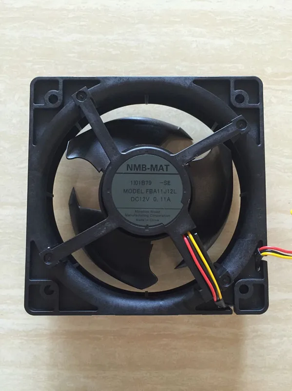 Original NMB MAT FBA11J12L DC12V 0.11A refrigerator cooling fan