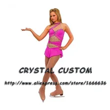 Профессиональный заказ фигурное катание платье красивый бренд Vogue Фигурное катание платья для соревнований DR2841