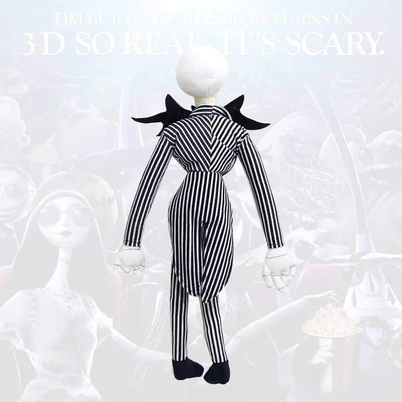 The Nightmare Before Christmas Jack Skellington Plush Doll (4)