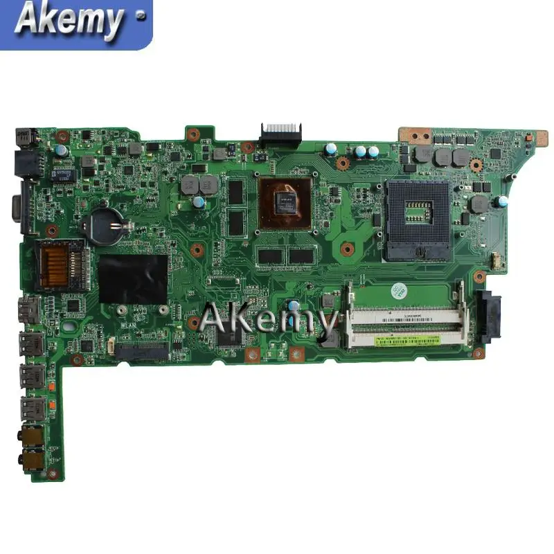 Akemy K73SV K73SD материнская плата для ноутбука ASUS K73SD K73S K73SV K73SJ Тесты оригинальная материнская плата HM65 GT540M 1 Гб
