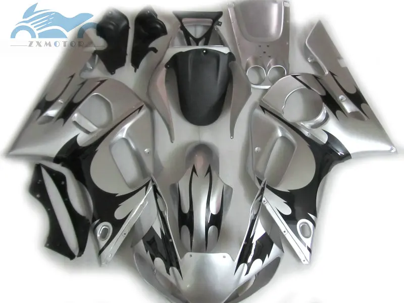 Free Custom fairings kit for YAMAHA R6 YZFR6 1998 2000 2001 2002 YZF 98-02 silver black plastic fairing kits bodywork EB44 | Автомобили и