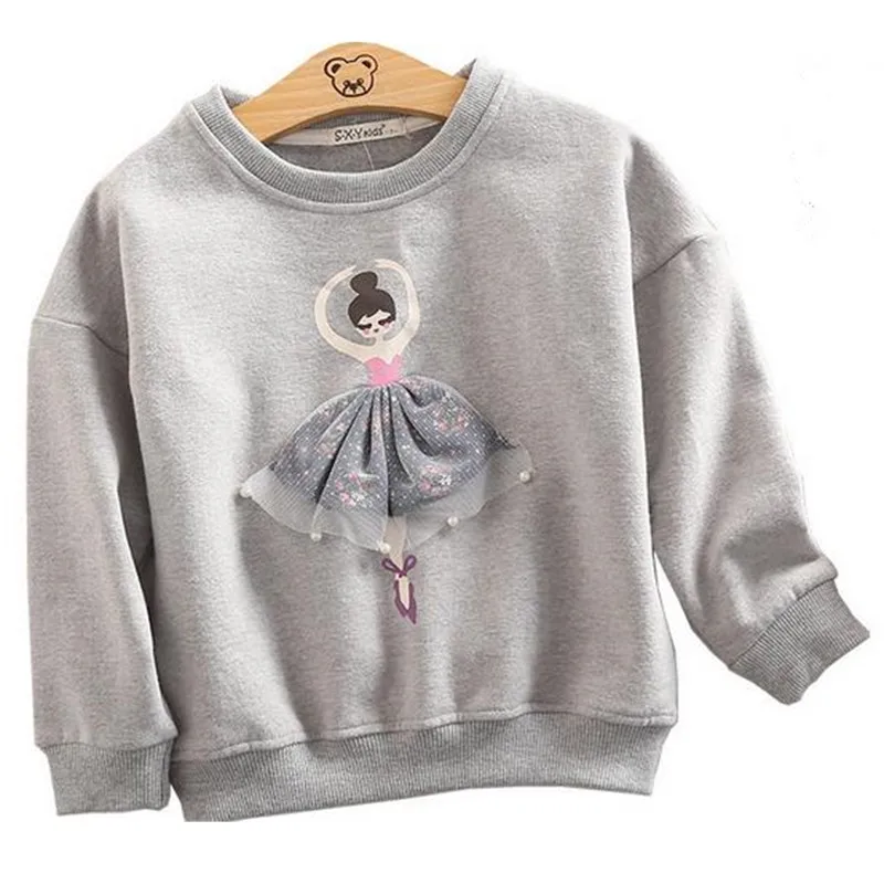 Baby girl sweaters autumn winter plus thick children clothing pullover sweaters fall kids