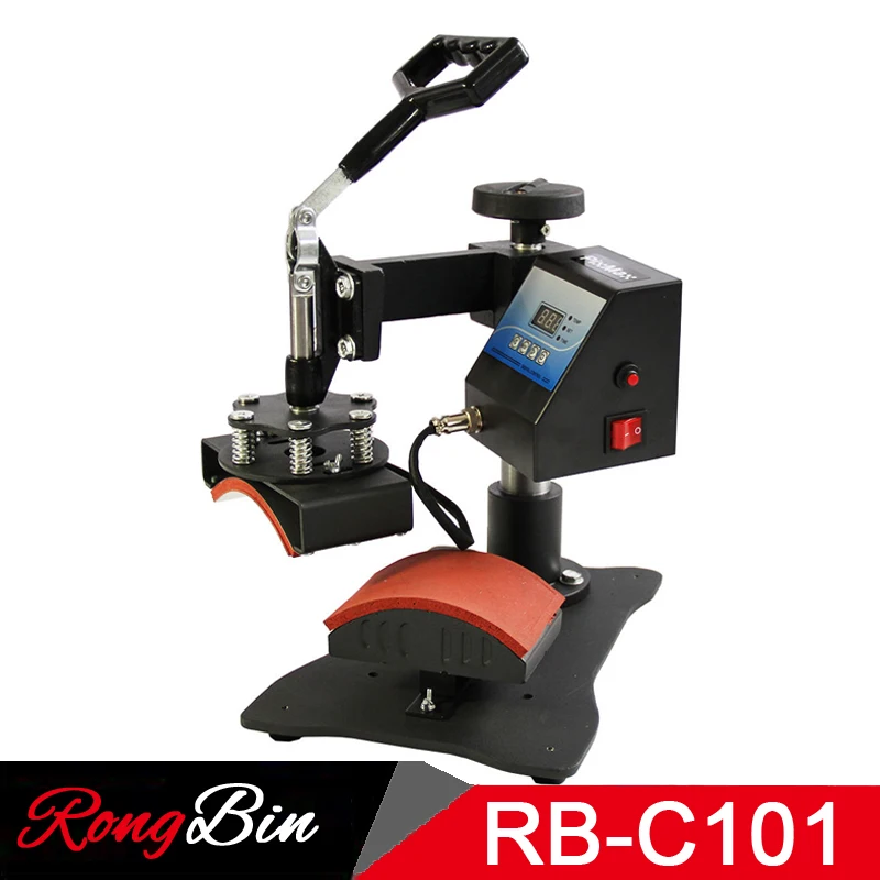 Дешево Крышка термопресс машина цифровой Свинг от сублимации принтер кепки шляпа печать теплопередача бейсбольная кепка сублимация