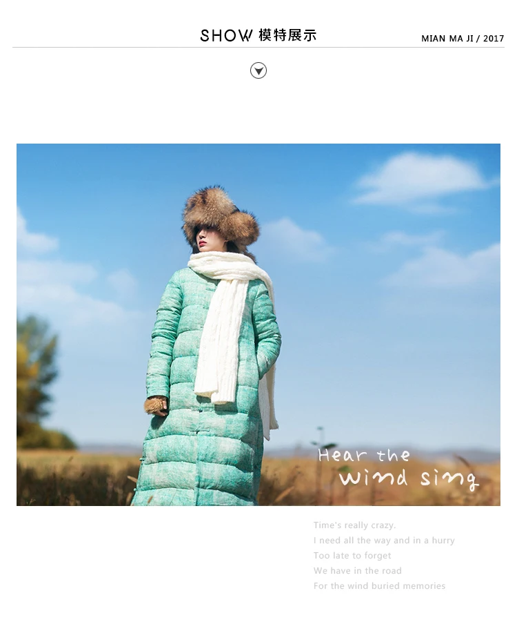 Sale 2018 New Arrival Aporia.king Long Single Breasted Thick Full White 95% Batik Down Coats BF240 4