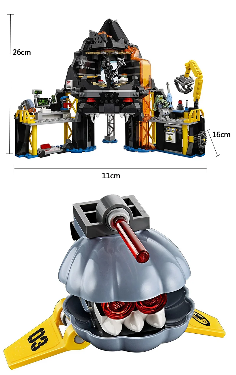 LEGO Ninjago Movie Garmadon's Volcano Lair 70631  (6)