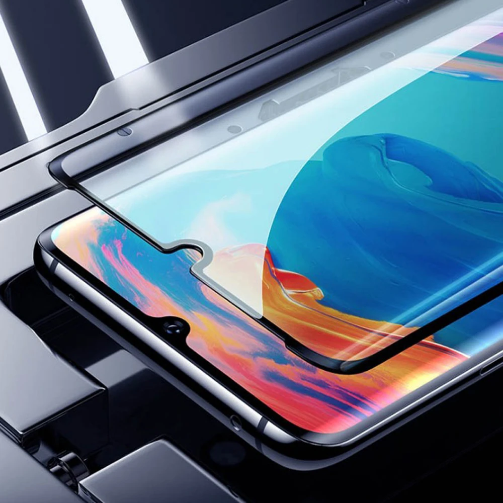 2 шт./лот 9H 2.5D Полноразмерное закаленное стекло для Huawei P30 полноразмерная Защита