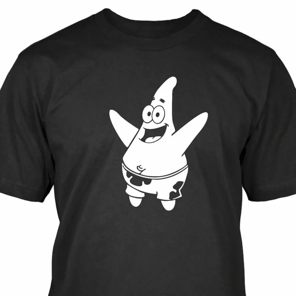 

Patrick Star T-Shirt Brand Clothing Men O-Neck Active Shorts T Shirts Slim Fit T-Shirt
