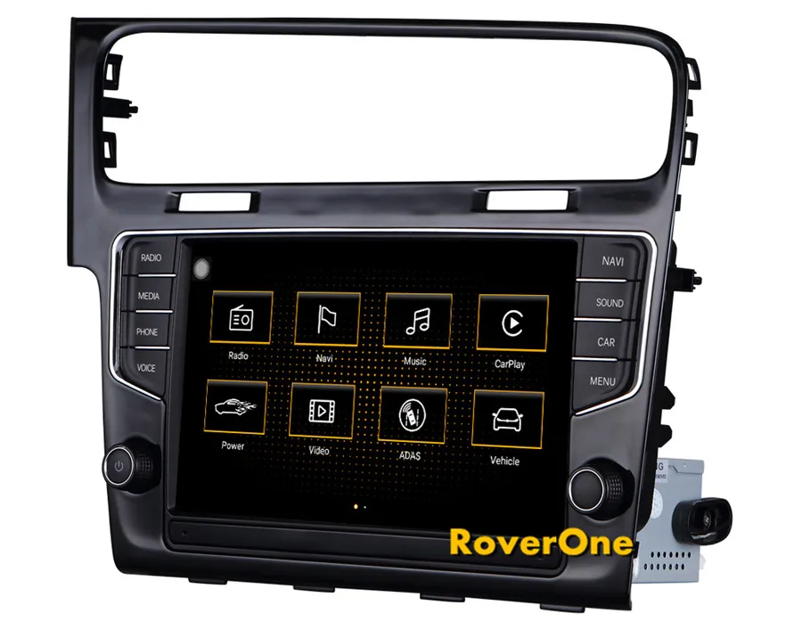 For VW Golf 7 MK7 2014 2015 For Volkswagen MIB System Android Auto CarPlay Quad Core Car Accessories Radio Stereo GPS Navigation