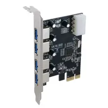 Супер скорость 5 Гбит/с 4 USB портами для зарядки электроники с 3,0 PCI-e Управление карта PCI Express USB3.0 конвертер адаптер