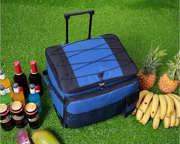 

high quality big capacity cooler bag thermo lunch pinic box ice pack fruit milk fresh cool trolley bags