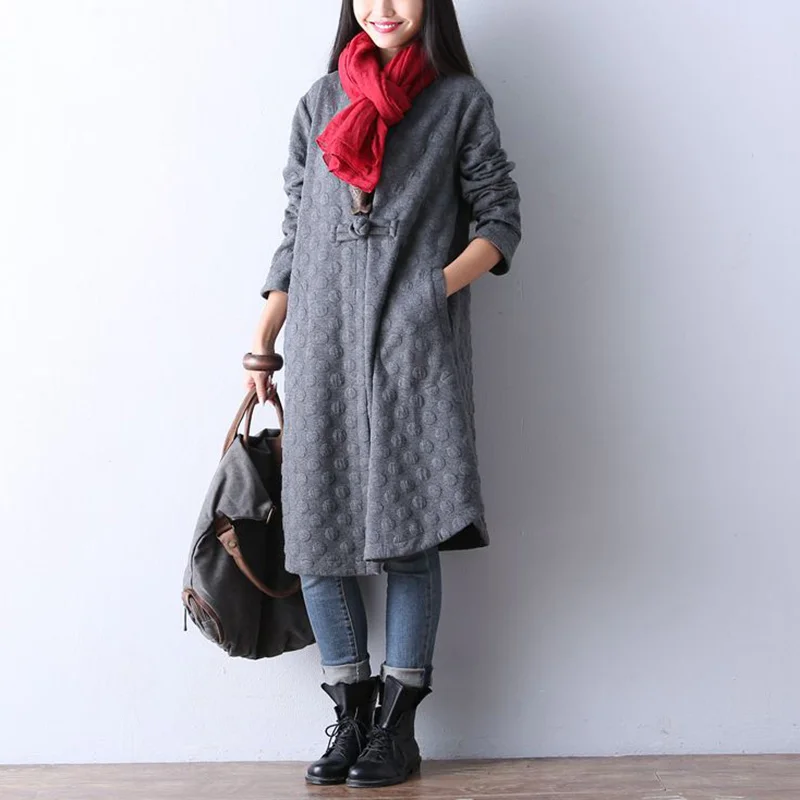 2018 Autumn Solid Red Plaid Coat Women Classic Plaid Cape