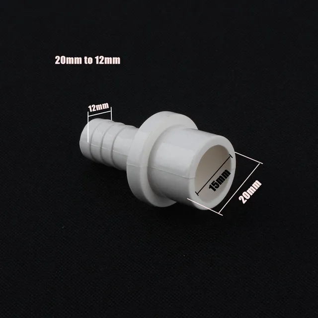 6Db Nuonuowell Pvc 20 Mm -Es 25 Csőcsövet Reduktor Csatlakozó Puha Tömlő Adapter Cső Szerelvények Kert Öntöző Növény Öntözése - Image 3