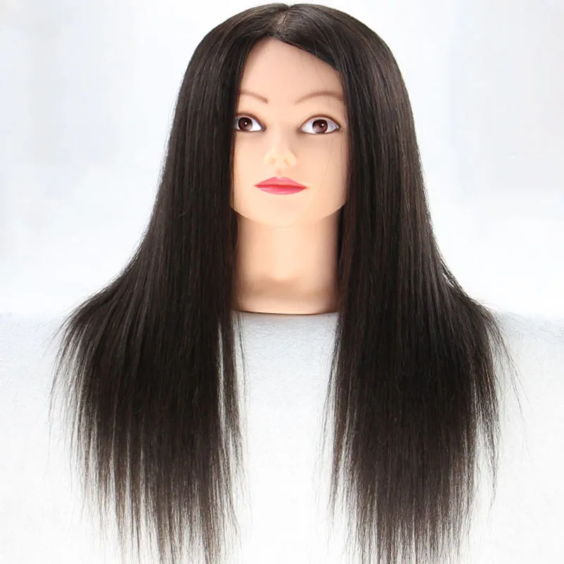 Black Hair Mannequin Head Hairstyles Maniqui Training Doll ...