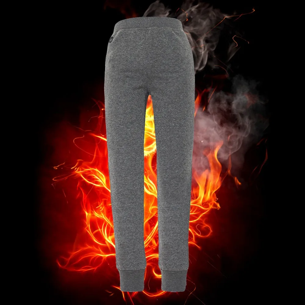 

Heilsa Pants Outdoor Riding Skiing Pants USB Three-Level Heating Plus Velvet Women Plus Velvet Heating Pants Fishing Pants Men
