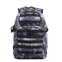 Hot Sale Men Outdoor Style Miliatry Camo Camping Bag Patrol 3 Day Tactical Molle Camel Pack