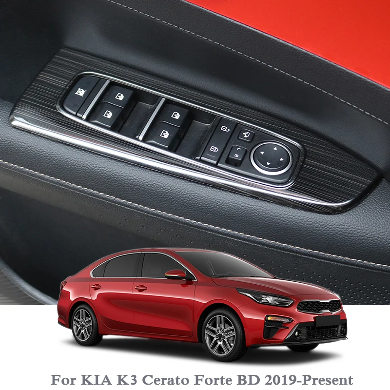 Для KIA K3 Cerato Forte BD 2019 Стайлинг автомобиля переключатель подъема внутренних дверей