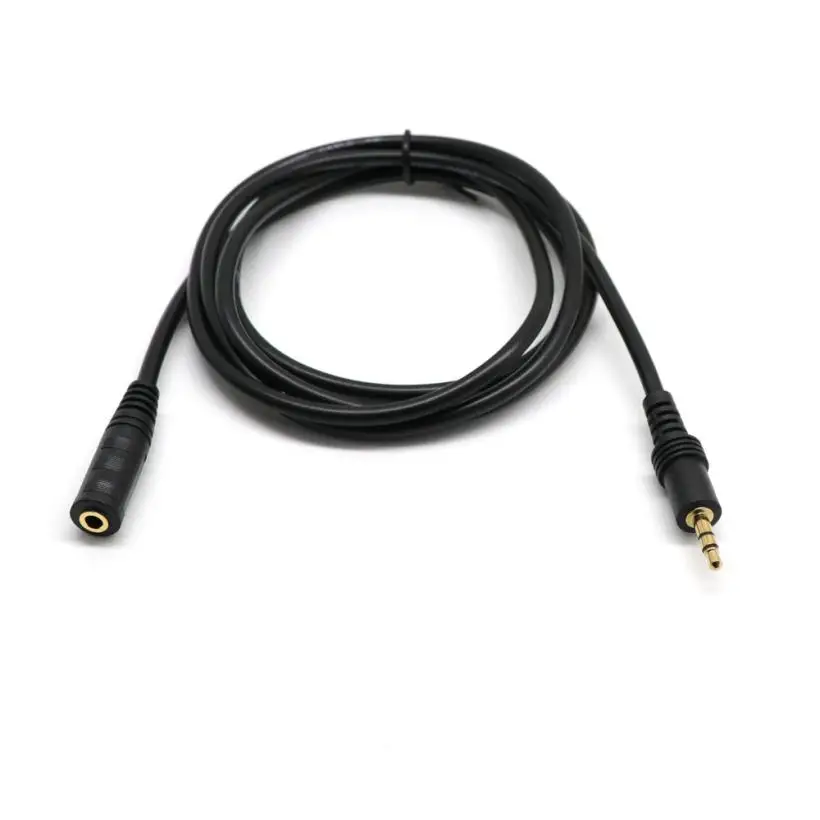Suppion 3.5mm Jack Extension Cable Lead Stereo Plug to Socket AUX Headphone GOLDin Computer