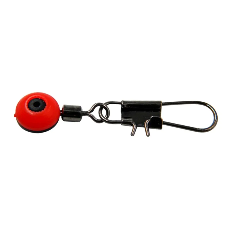 

20Pcs/Set Fishing Hook Swivels Rod Clip Interlock Connector Snap Stainless Steel Connector Sea Pesca Fishing Lure Beans Belt