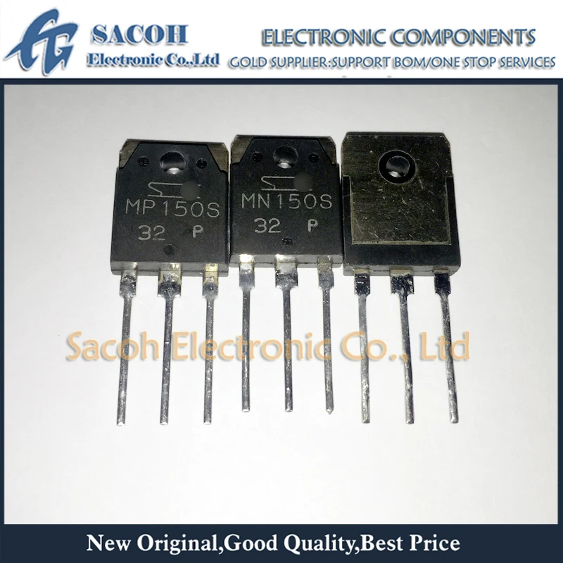 

New Original 2Pairs(4PCS)/Lot MN150S MN150 + MP150S MP150 TO-3P MOLD TYPE SILICON POWER TRANSISTOR